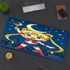 Podkładka pod mysz z nadrukiem Sailor Moon, do klawiatury, laptopa, PC, do biura, domu, Dekoracja biurka, Idealny prezent urodzinowy dla graczy