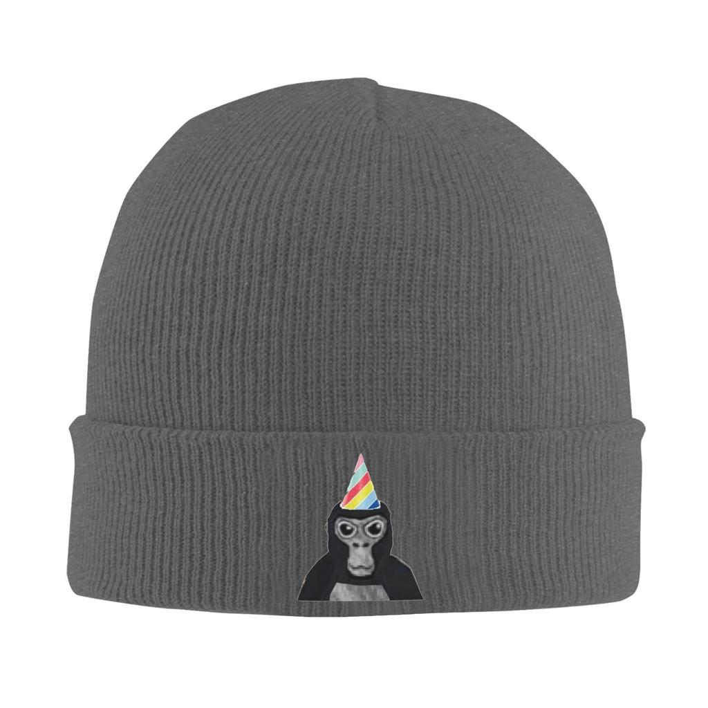 Gorilla Tag Monkey Winter Skullies Beanies Hat Warm Autumn Knitted Hats Bonnet Caps for Women Men