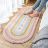Bedside Carpet Thickened Floor Mat Long Anti Slip Foot Mat Absorbent and Anti Slip