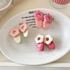 2Pcs Cute Flower Hairpins Bb Clips Set Girls Women Hair Clip Side Hairpin Clip Barrette Headwear Hair Accessories Headdress