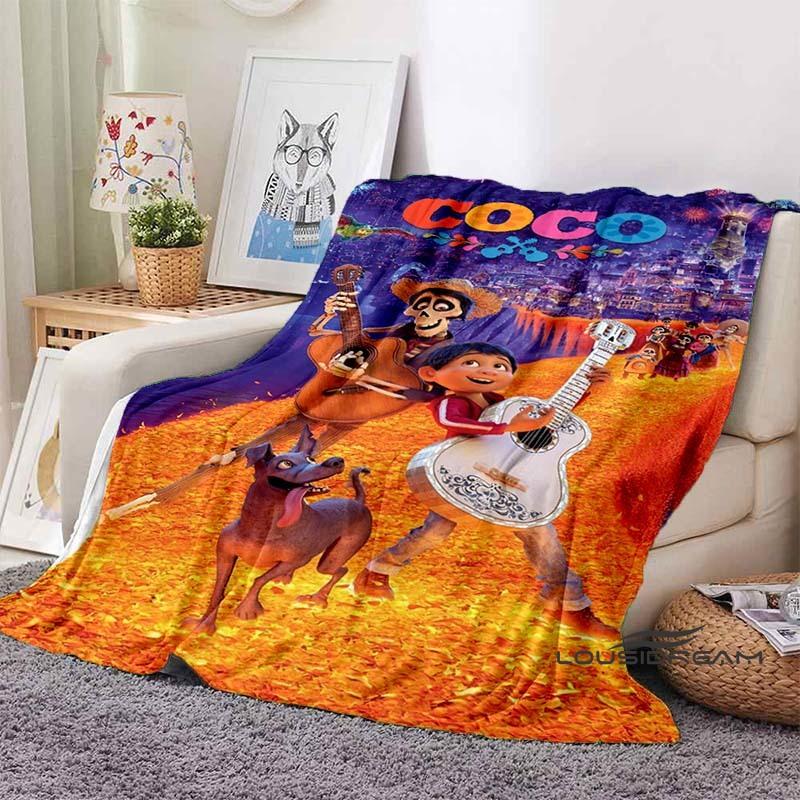 This Coco (Coco) Themed Blanket Is Warm and Cozy, Making It A Perfect Holiday Gift for Both Adults and Children.