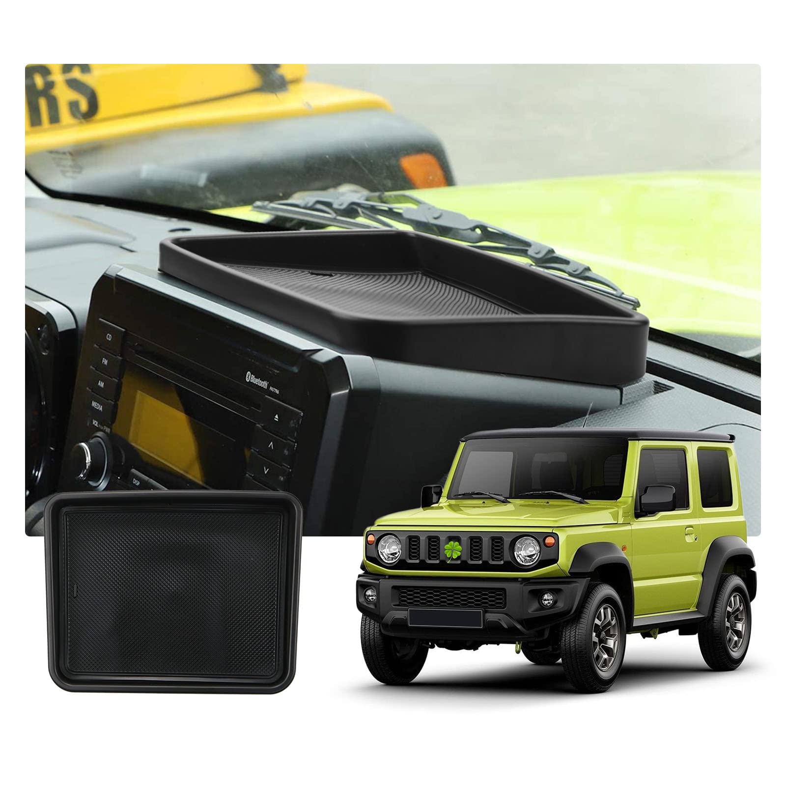 

Jimny Лоток Jimny Лоток на приборную панель Jimny jb64 Лоток Автомобильный лоток для хранения Лоток для мелких предметов 3D-лоток для мелких предметов Разработан для деталей интерьера автомобиля Jimny JB64