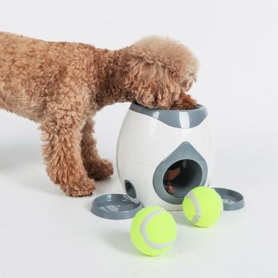 Dingdongpet Pet Tennis Ball Snack Toy 14 X 19 Cm, Mixed Colors, 1 Piece
