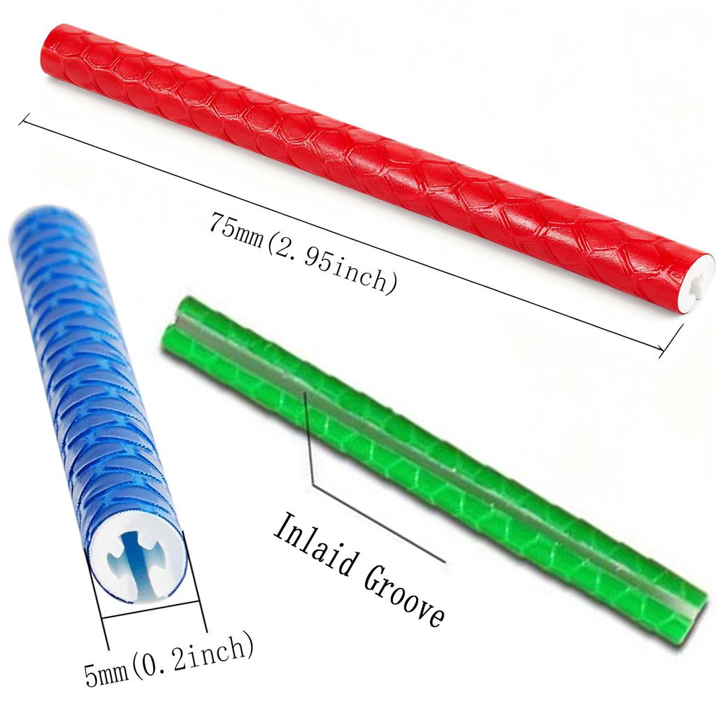 12PCS Bicycle Wheel Spoke Reflective Sticker Color Tube Warning Safety Light DIY Reflector Reflective Safety Kit