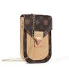 Printed Phone Crossbody Bag Versatile Women's Chain Strap Purse