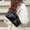 Light Luxury Solid Color PU Leather Women's Shoulder Bag Simple Large Capacity Ladies Handbag Causal Versatile Female Bost Bag