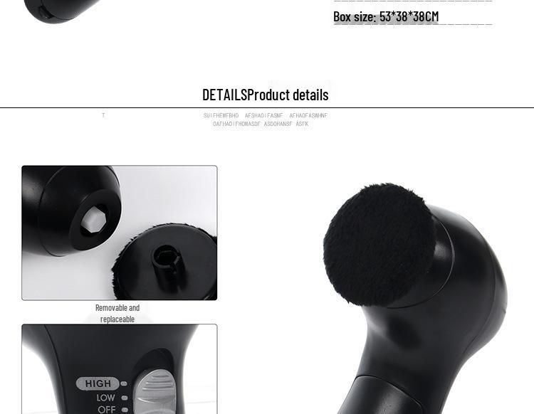 Multifunctional Electric Shoe Polisher and Leather Care Tool