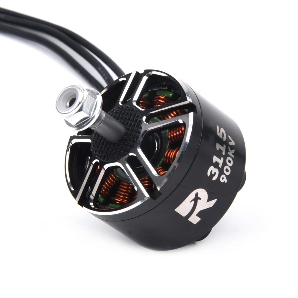 Zmart 4 Pezzi 3115 900KV Motori Brushless per Multirotore RC da 9-10 Pollici Classe X FPV Cinelifter Taurus X8Pro Protek60 Kit Fotocamera FPV (Pezzi di ricambio)