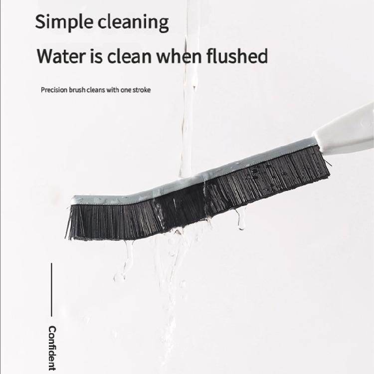 Hard Bristle Crevice Cleaning Brush Cleaning Brush for Bathroom Kitchen Window Household Crevice Brush Scrubber Tool