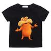 Summer New Style The Lorax TEE 100%Cotton Kawaii Boys/girls TOPS Cartoon Print Manga Tee Comfortable O-neck Tee-shirt