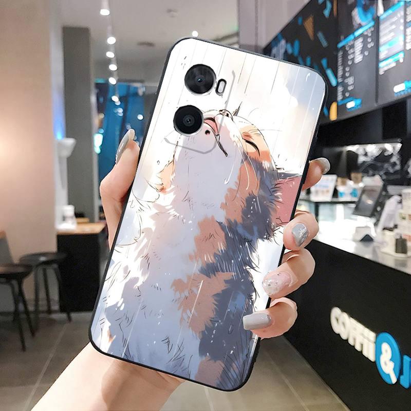 Art Cat Phone Case For OPPO Realme 10 Pro Plus GT 2 Pro X2 Pro XT C25S 8 7 6 Pro 6i GT Master C3 C21 C21Y X3 SuperZoom