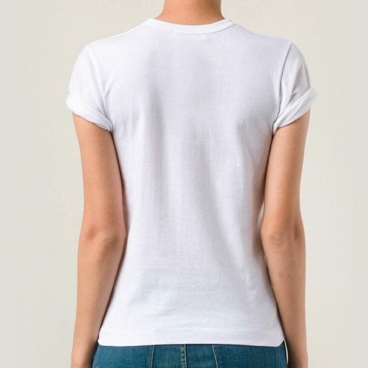 Comme des Garçons PLAY (WMNS) COMME des GARCONS PLAY Mini Logo Tee 'White' Women's AZ-T199-051-2