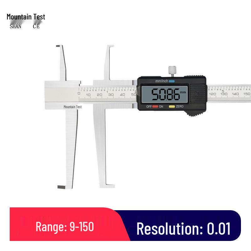 SHANCE Digital Dual Internal Groove Caliper with Dial (9-150-200-300mm)