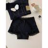 Women's Summer Thin Lace Ice Silk No Trace Not Clip Hip Anti   Light Waist Flat Angle Briefs