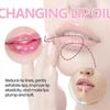 Colour Changing Lip Oil, Magic Color Changing Lip Oil, Moisturizing Lip Gloss, Hydrating Lip Oil, Long Lasting Nourishing Non-stic