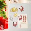 Cartoon Christmas Bottle Opener Santa Claus Snowman Can Opener Refrigerator Magnet  Christmas Day