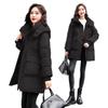 Down and padded jacket women's 2025 new winter mid-length Korean fashion versatile small man thickened padded jacket