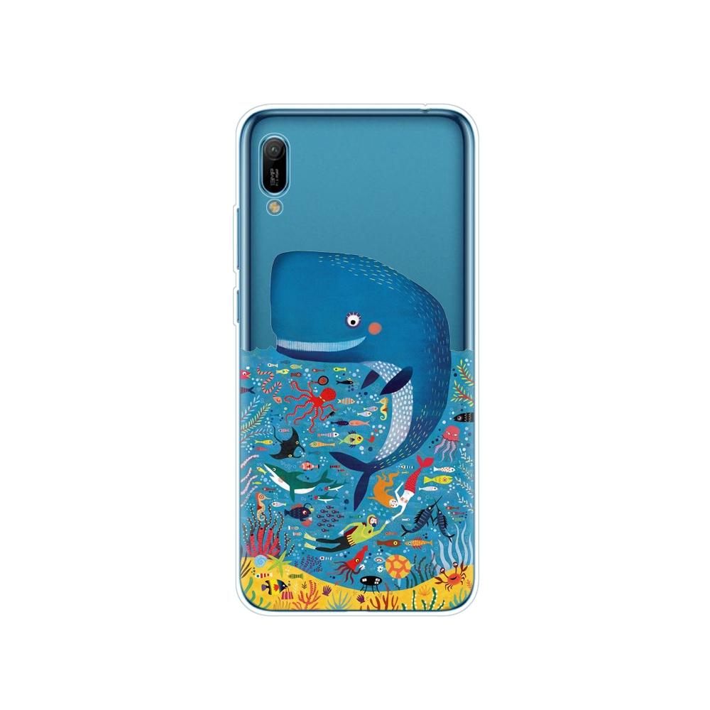 

Чохол для Huawei Y6 2019 Чохол для Huawei Y6 2019 Силіконовий TPU Чохол М який Чохол для Телефону для Huawei Y6 2019 MRD-LX1 MRD-LX1F huawei Y6 prime 2019