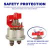 Isolator With Battery Switch Cut Off Rotating Marine Keyhole For Camper Boat Truck RV Car Universal 300A 12V Rotary