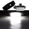 LED License Number Register Plate Light for Car Mitsubishi OUTLANDER XL CW Peugeot 4007 Citroen C-Crosser Lamp