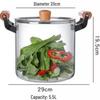 Thickened Borosilicate Glass Cooking Pot