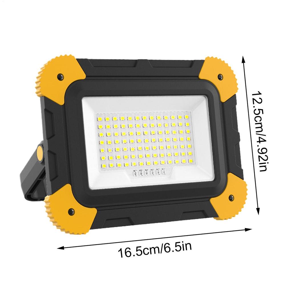 Rechargeable Spotlight Waterproof Landscape Lamp LED Tent Lights For Construction Sites Garage Workshop Home Repairs Rescue