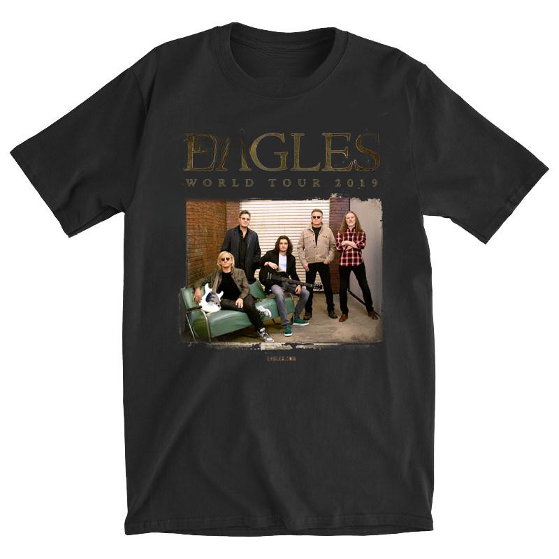 1994 Eagles Hotel California Hotel Commemorative Edition Casual TShirt Luxury Band Brand for Men and Women Top