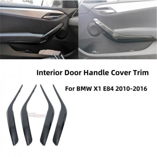 4 Pieces ABS Car Inner Door Handle Cover Replacement For BMW X1 E84 2010-2015