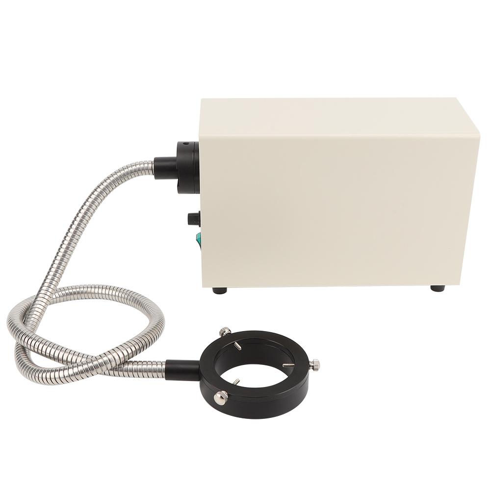 Mikroskop Einstellbares LED-Ringlicht Glasfaser-Kaltlichtquelle 5500K Innendurchmesser 60mm