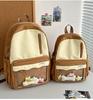 Cute Cartoon Backpack Student Schoolbag Girls Large Capacity Backpack