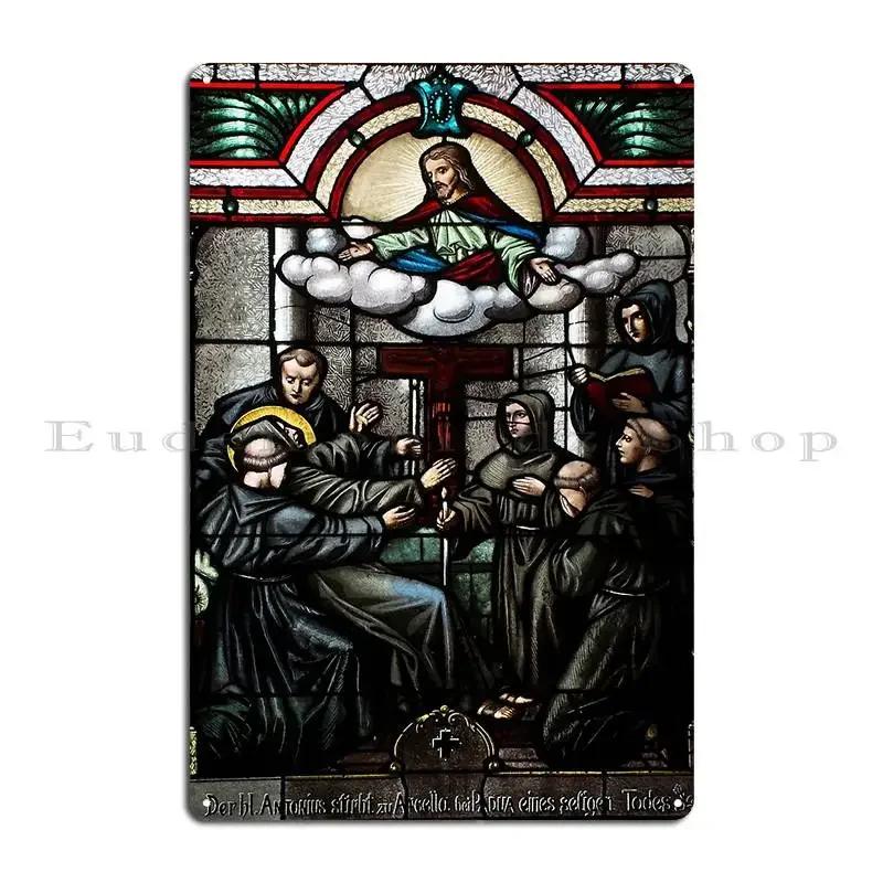 St Antonius Alserkirche Vienna Austria Metal Sign Garage Garage Mural Kitchen Customized Tin Sign Poster 20x30cm(7.8x11.8inch)