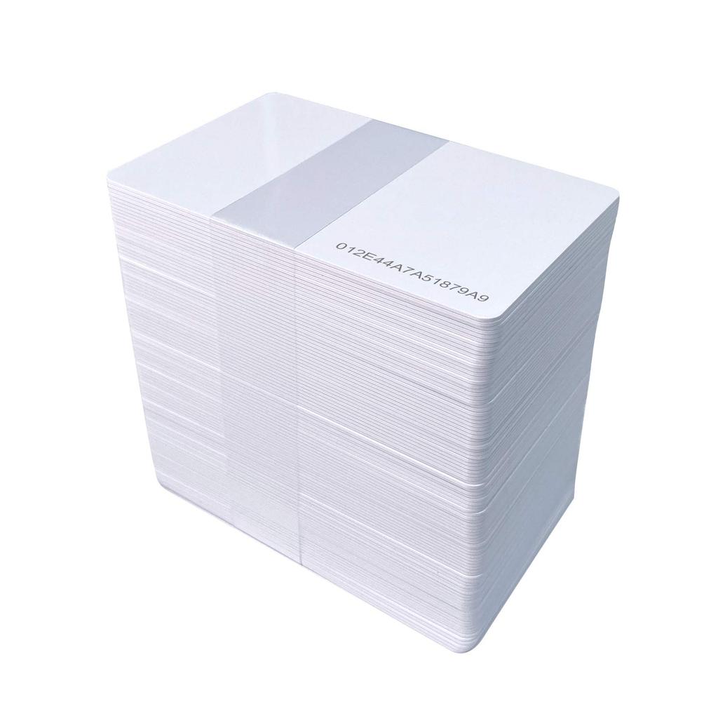 100 Blatt IDm 16-stellige schwarze Bedruckung FeliCa-Karte FeliCa Einfarbig weiß FeliCa Lite S Anwesenheitsverwaltung Management Lite-S RC-S966 Ein-/Ausgang