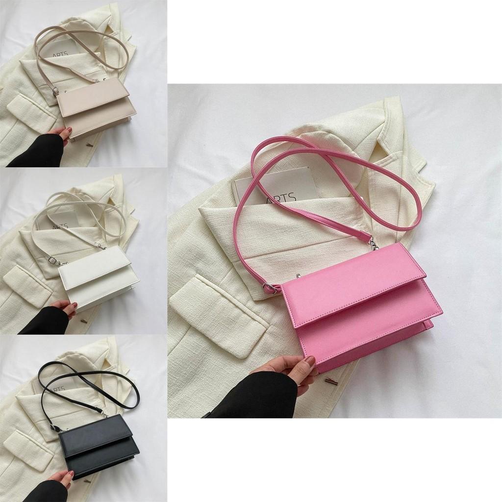Elegant Minimalist Urban Style Small Shoulder Bag For Young Women Available In Four Colors