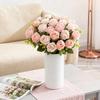 Artificial Flowers Rose Home Festival Party Arrangement Supplies  Decoration Wedding Wreath Brial Bouquet Accessories Diy Gifts