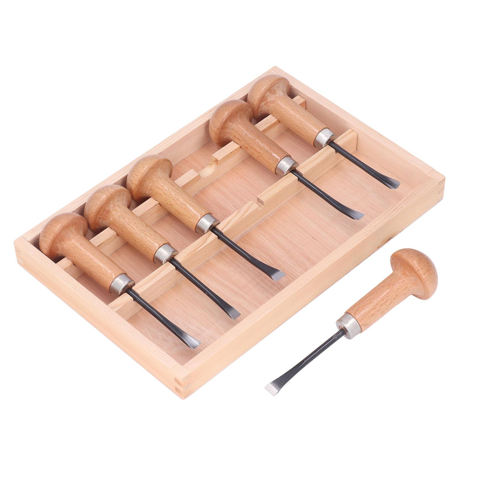 

Набор долот для резьбы по дереву, набор ручных инструментов для скульптуры, грибная ручка, аксессуары для рукоделия «сделай сам»