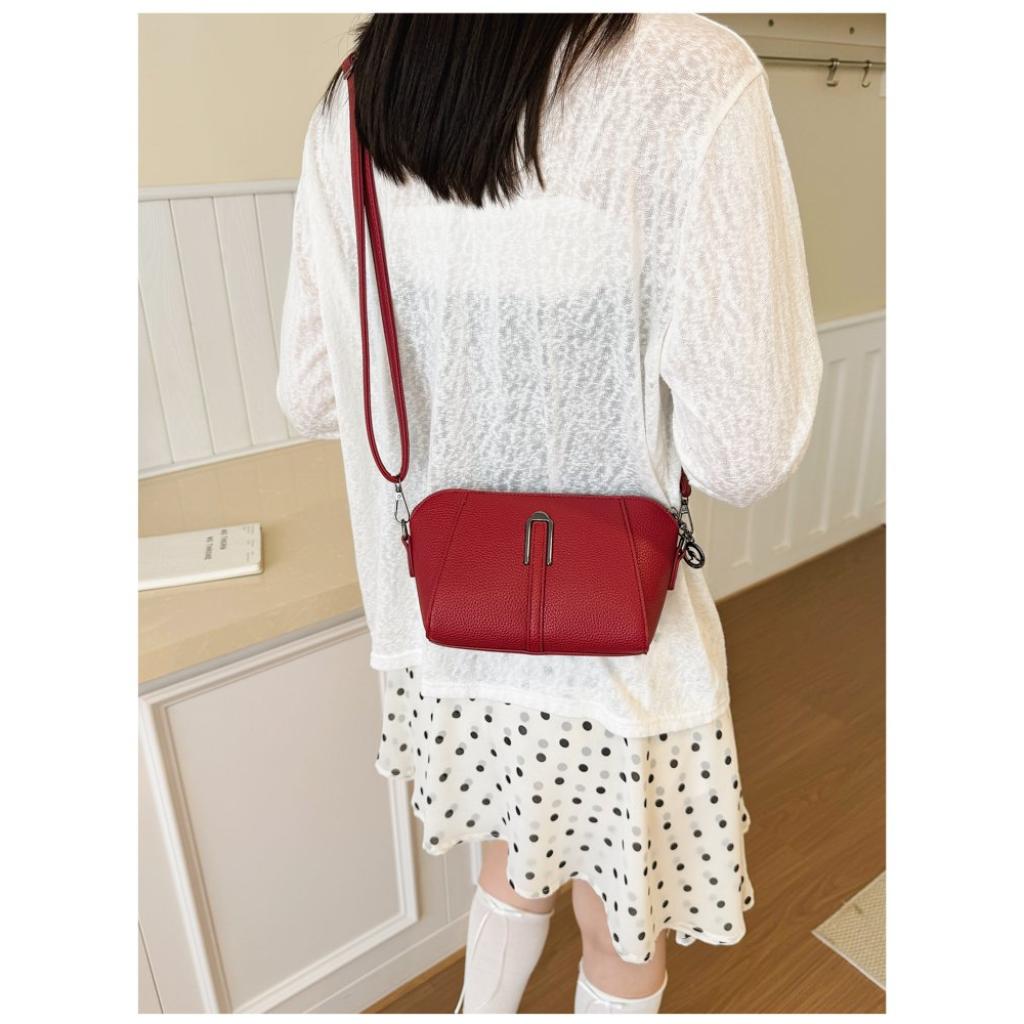 Xeie Thuk Crossbody Bag Women PU Minimalist Casual Daily