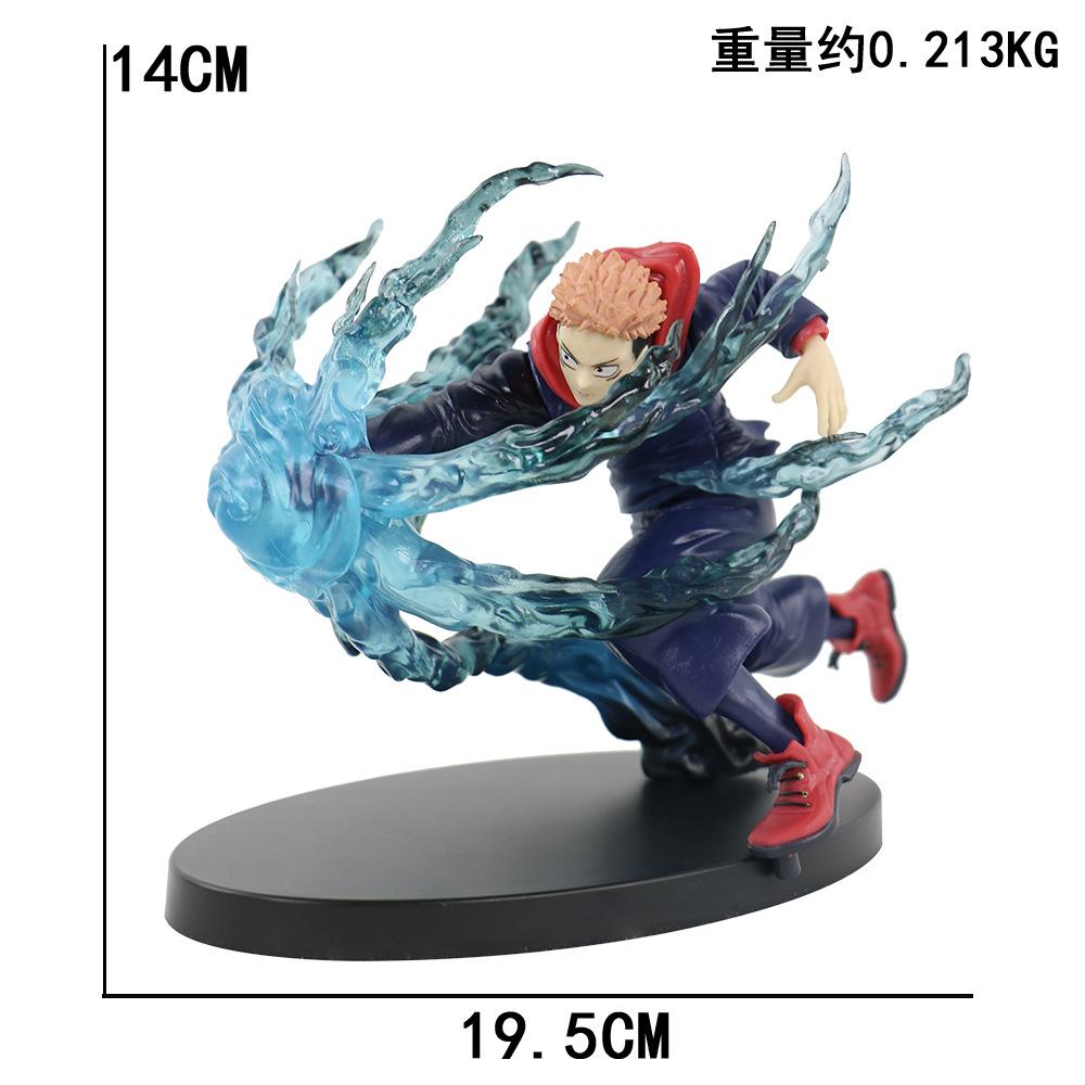 Anime 21cm Φιγούρα Jujutsu Kaisen Itadori Yuji Φιγούρα Δράσης Μοντέλο Κούκλα Παιχνίδι από PVC Συλλεκτικό Αξεσουάρ Γραφείου Δώρο