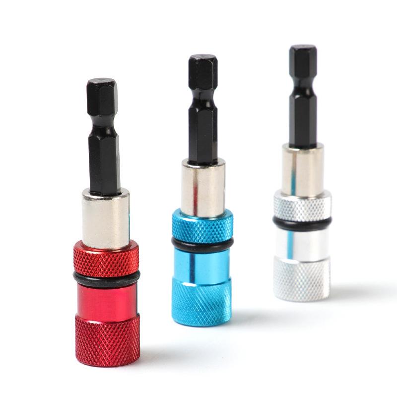 Hexagonal Quick-Release Self-Locking Extension Rod for Electric Drill Screwdrivers