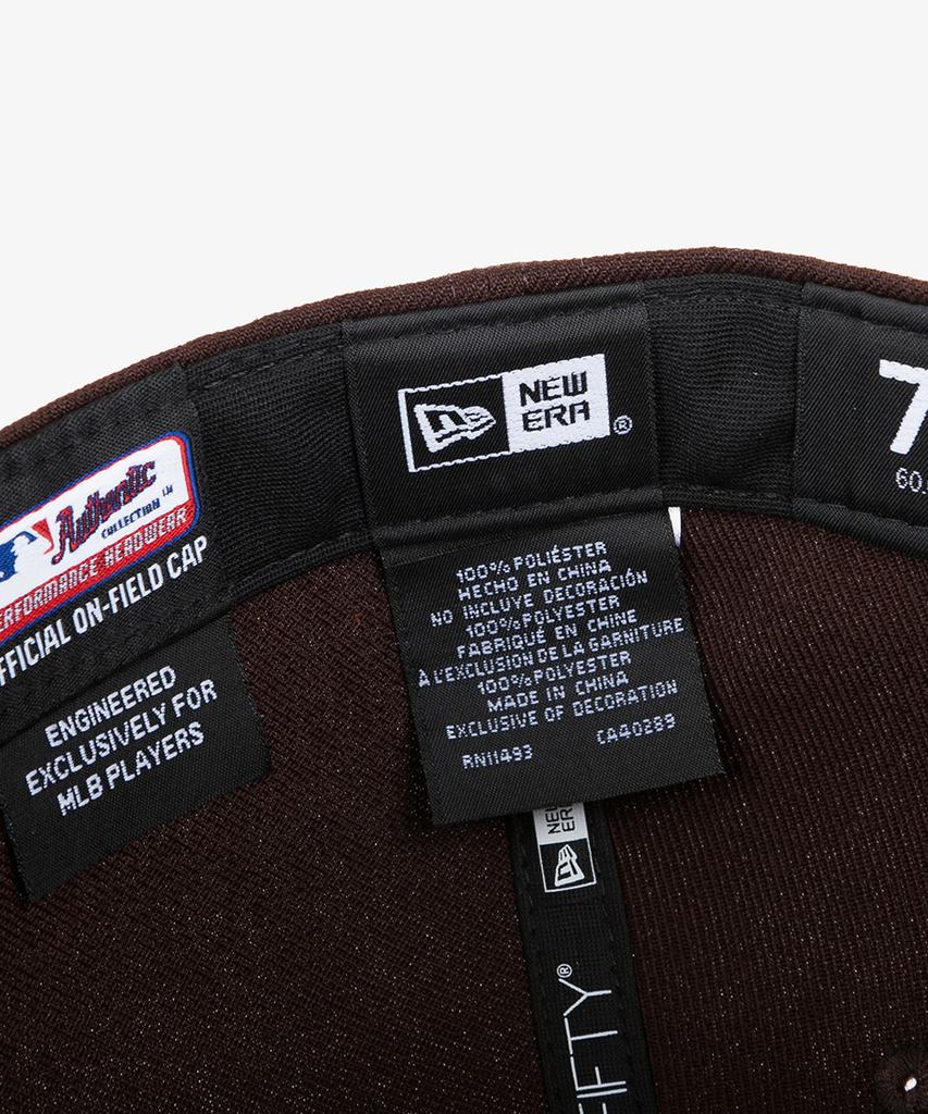 NEW ERA Mlb Authentic San Diego Padres Fitted Cap Alt Brown