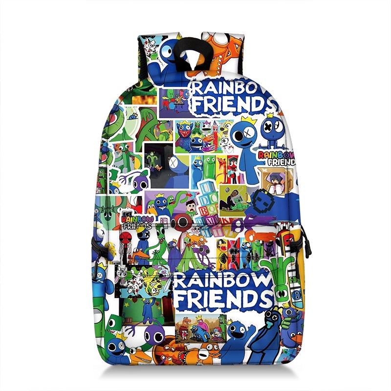 Roblox Rainbow Friends Backpack Lightweight Durable Adjustable Straps