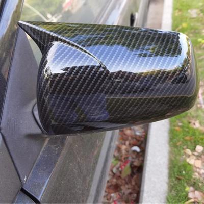 Pegatina para espejo retrovisor lateral de coche Mitsubishi Lancer X 10 EX EVO 2008-2016, tapa de ala, embellecedor exterior de la caja de visión trasera.