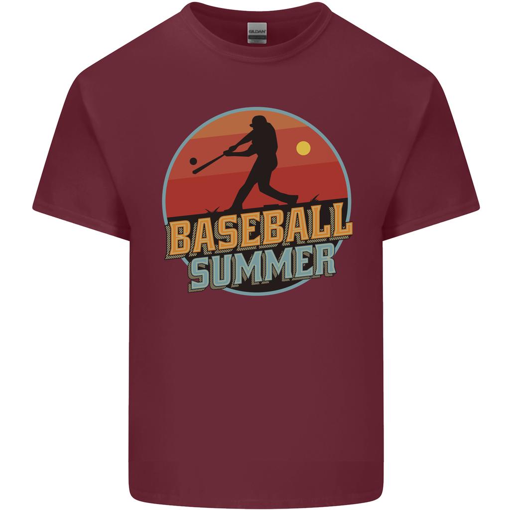 Baseball Summer Unisexs Light Cotton TShirt