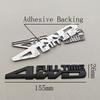 1PC 3D Metal Car Logo 4WD FULL TIME Sticker Fender Side Both  Rear Trunk Badge Emblem Decal For Toyota JEEP Ford Subaru Nissan