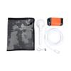 Portable Shower Rechargeable 3 Adjustable Spray Modes Camping Shower Pump with Temperature Display for Outdoor