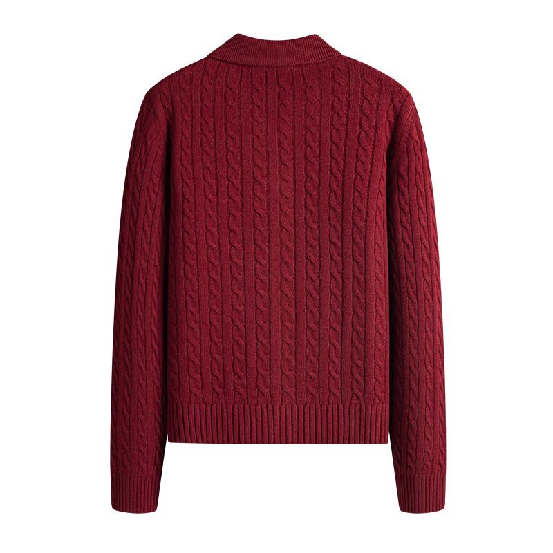 Navigare Women's Autumn Cable Knit Cardigan Sweater