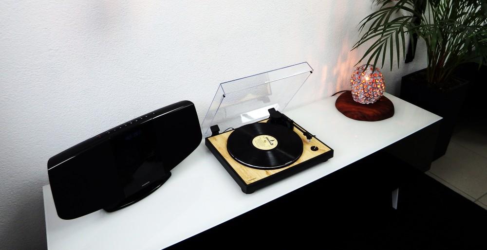 Stereo Set / Digital Mini System with Turntable THOMSON TT300 & MIC400, Thomson