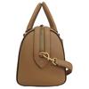 Tory Burch Logo Zipper Closure Leather Shoulder Crossbody Handbag Small Women Handbags Camel 141955-221