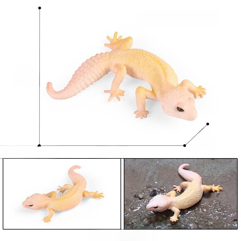 Children Realistic Lizard Animal Model Plastic Decor For Education And Play