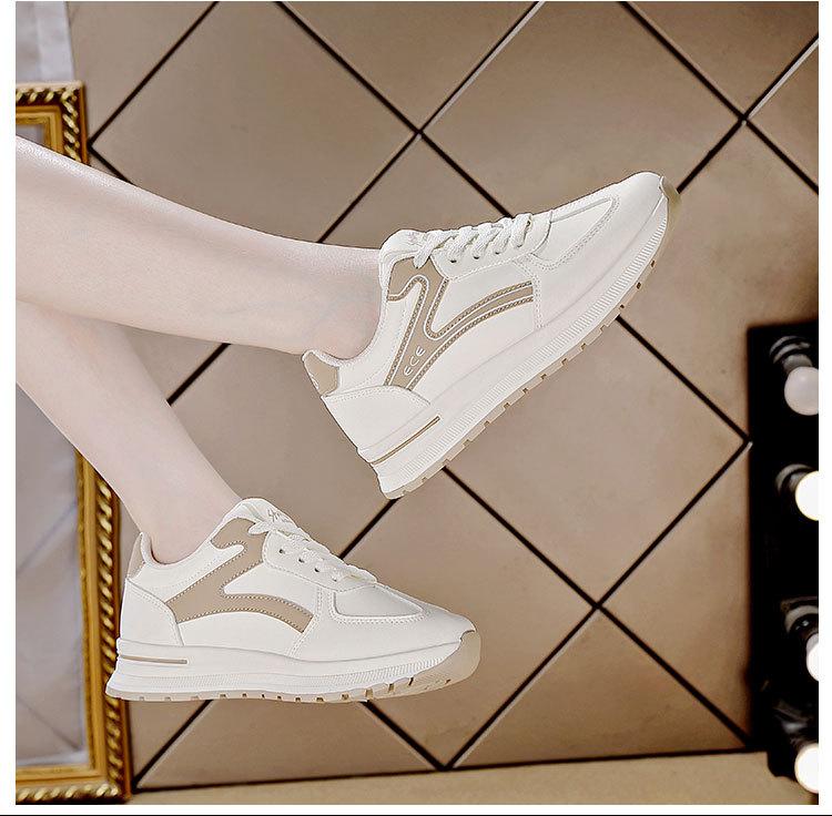 Large size flat-soled sneakers, small white shoes, lightweight soft-soled non-slip shoes for women, autumn board shoes, casual board shoes for women