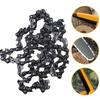16 Inches Chainsaw Chain Durable Strong Compatibility Metal Professional Electric Saw Replacement Chain for Garden